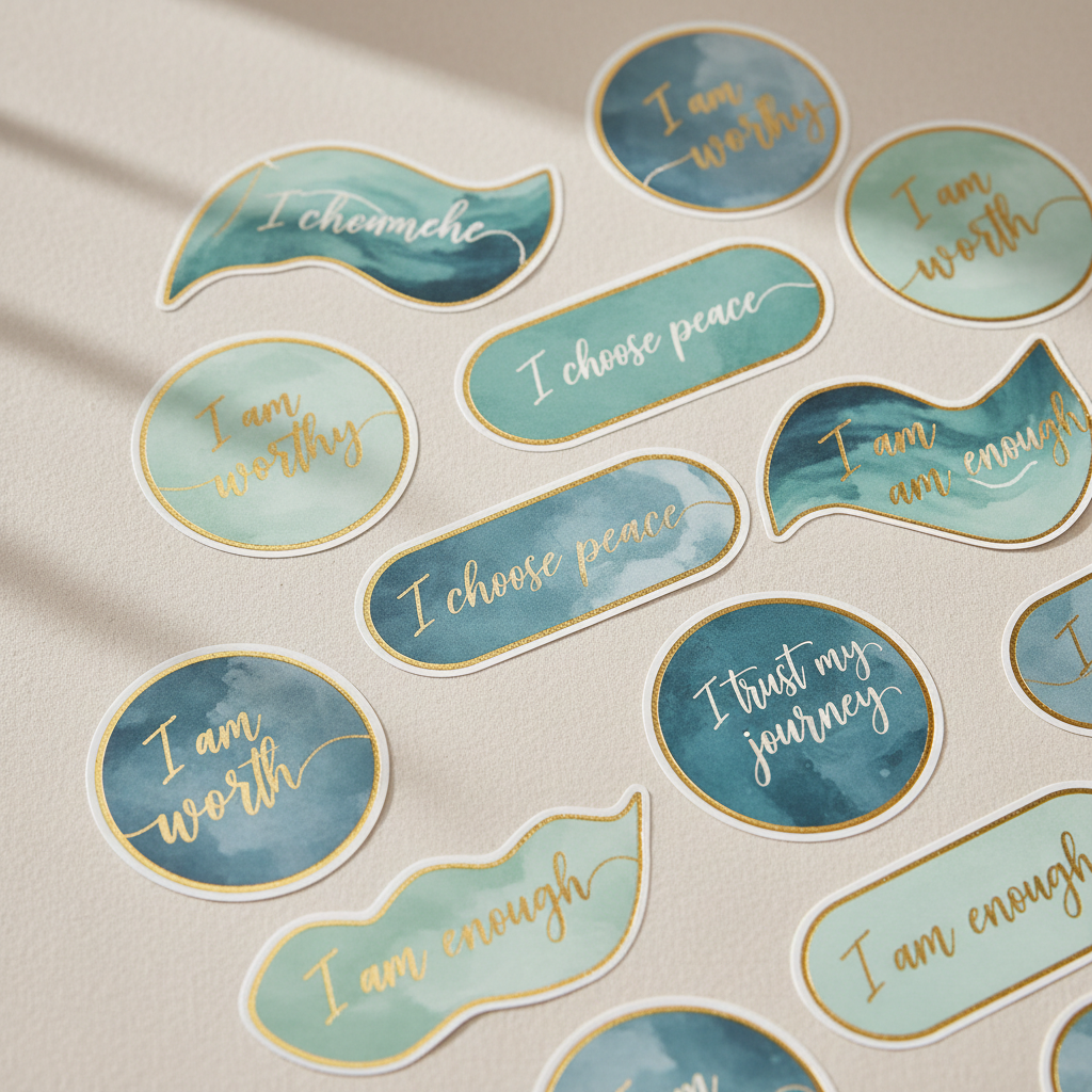 affirmation pack of sticker